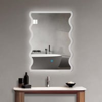 مراية مموجة ليد LED ثلاثة الوان 150x50