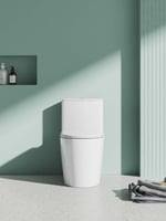 كرسي حمام أفرنجي دفع وشفط مقاس 30سم ماركة AUSHEN