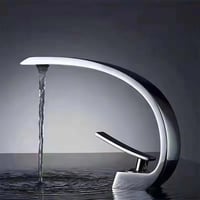 خلاط مغسلة نحاس بارد حار بتصميم كوبرا