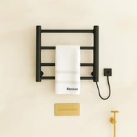 علاق مناشف بنظام تدفئة وتجفيف كهربائي