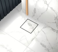 صفاية بلاط مخفية 15x15 كلين اوت ستانل ستيل مقاوم ل...