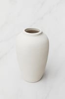 مزهرية سيراميكية لعيدان البامبو