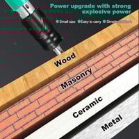 مثبت المسامير الفوري للجدار المسلح والحديد وغيرها