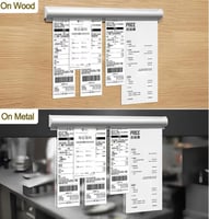 حامل فواتير ومنظم ايصالات للمطعم، حامل تذاكر الطلب...