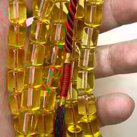 مسباح كهرمان شفاف