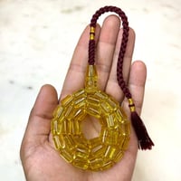 مسباح كهرمان شفاف