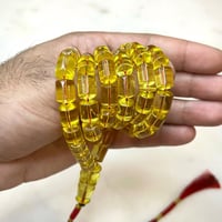 مسباح كهرمان شفاف