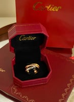خاتم كارتير الثلاثي الذهبي