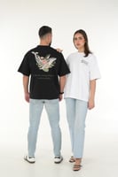 تيشيرت اوفرسايز - برج الحوت للجنسين - قطن 100٪