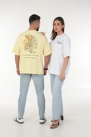 تيشيرت اوفرسايز- برج الأسد للجنسين - قطن 100٪