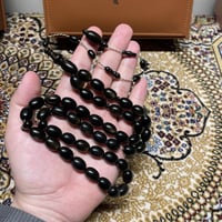 قلاليث فرنسي اسود ممزوج ببني داكن