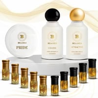 باقة الفخامة من Bea Oils – معطرات للشعر والجسم