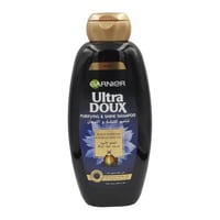 شامبو غارنية بالفحم الأسود وزيت حبة البركة 600مل