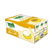 حليب الربيع بالموز 125مل 18حبة