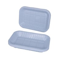 صحون بلاستيكية الوطنية مستطيل رقم 1 50حبة