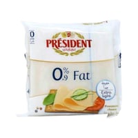 جبن شرائح بريزيدن خالي الدسم 200جم