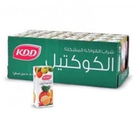 كوكتيل فواكه كي دي دي 125مل 18حبة
