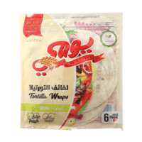 خبز تورتيلا ابيض يومي 200ج