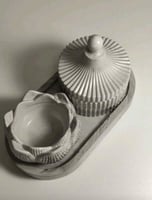 مجموعة كونكريت مع صينية