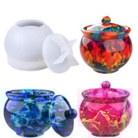 علبه الريزن الملونة