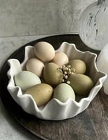 وعاء دائري بحواف