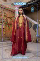 ثوب النشل النجدي نسائي ( احمر )