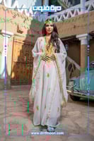 ثوب النشل النجدي نسائي ( أبيض )