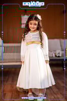 فستان رمضاني أبيض