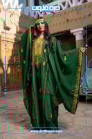 ثوب النشل النجدي نسائي ( أخضر )