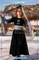 فستان مخمل يوم التاسيس ( بناتي )