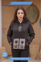 بلوفر أسود يوم التأسيس ( نسائي )