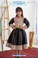 فستان رمضاني اسود ( بناتي )