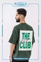 تيشرت أخضر أوفر سايز اليوم الوطني ( سعودي)