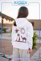 بلوفر أبيض التأسيس بناتي