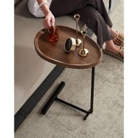 طاولة خدمة جانبية خشبية عصرية - مثالية للمنزل والم...