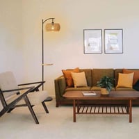 مصباح ارضي مع طاولة , مصباح انيق مع طاولة لغرفة ال...