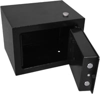 خزنة إلكترونية رقمية أسود/فضي 22x17x17 سم أسود/فضي...