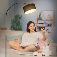 مصباح أرضي متعدد الألوان 155x36سم