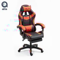 كرسي قيمنق مريح مع مساند ذراعين وقدمين وظهر متحرك...