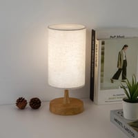 مصباح ليلي للطاولة بإضاءة LED لغرفة النوم أبيض 14x...