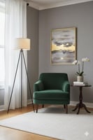 مصباح أرضي ترايبود معدني مودرن قابل لتعديل درجة ال...