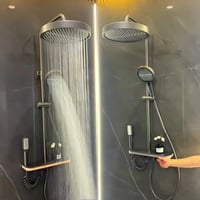 مجموعة خلاط دش مطري كاملة