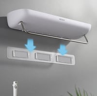 رف تخزين متعدد الاستخدام بحامل مناشف