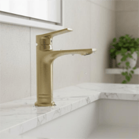 خلاط حمام فاخر ذهبي