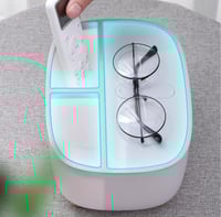 حامل مناديل مع صندوق تخزين