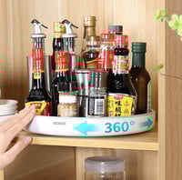 رف منظم تخزين 360ْ