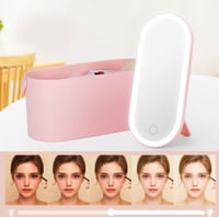 منظم ميك اب بمرايا مضيئه