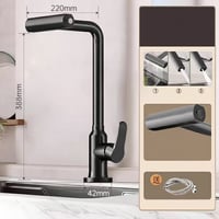 خلاط مطبخ مطري متعدد الاستخدامات اسود