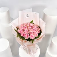 باقة الروز الوردي