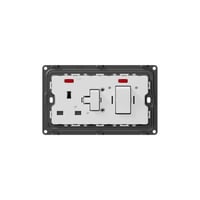 مقبس 13A ثنائي + مفتاح مفرد LI901013-45A
